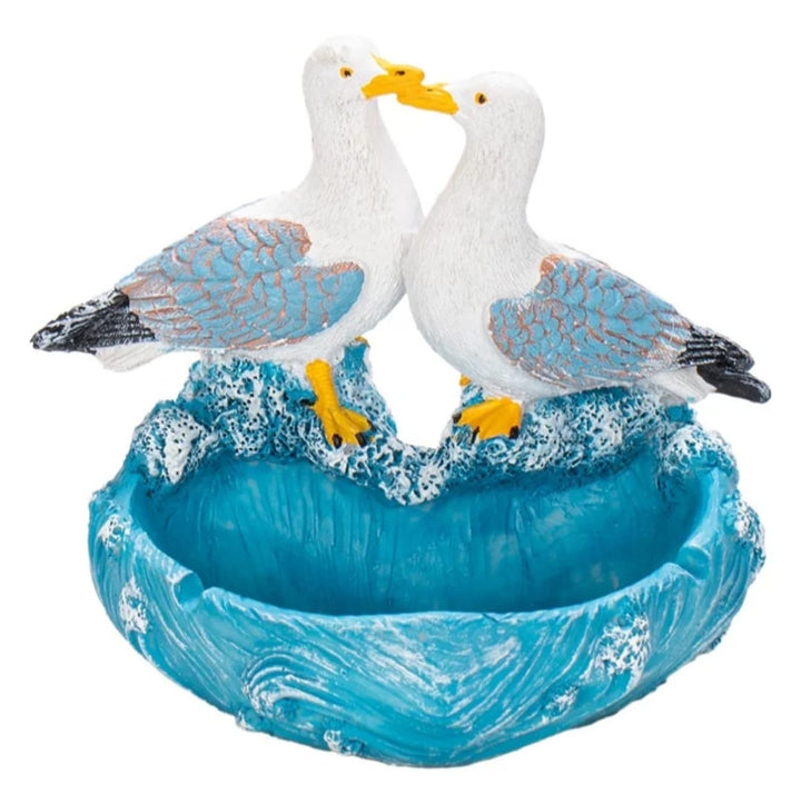 Seagull Couple Decorative Figurine