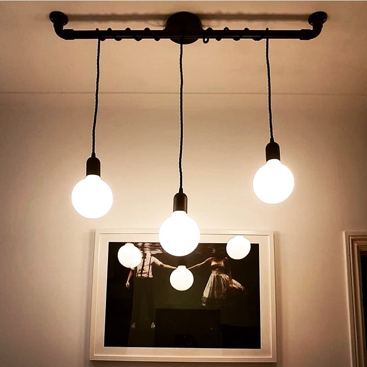 Industrial Pipe Pendant Light