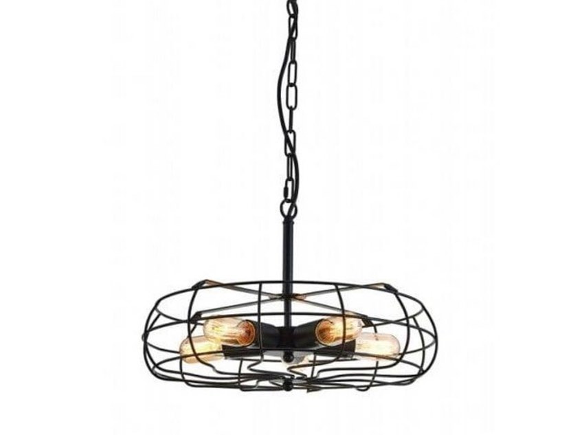 Industrial Cage Pendant Light