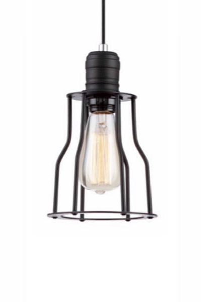 Industrial Cage Pendant Lights with Vintage Design