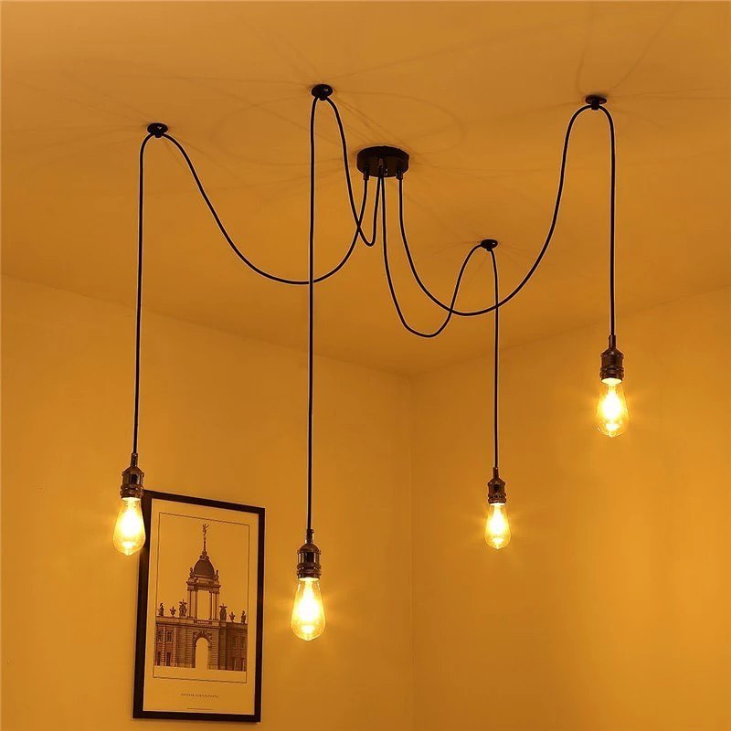 Industrial Spider Pendant Light