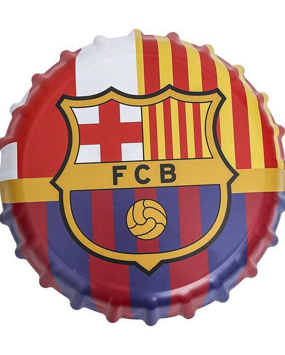 Bottle Cap Wall Art - FC Barcelona