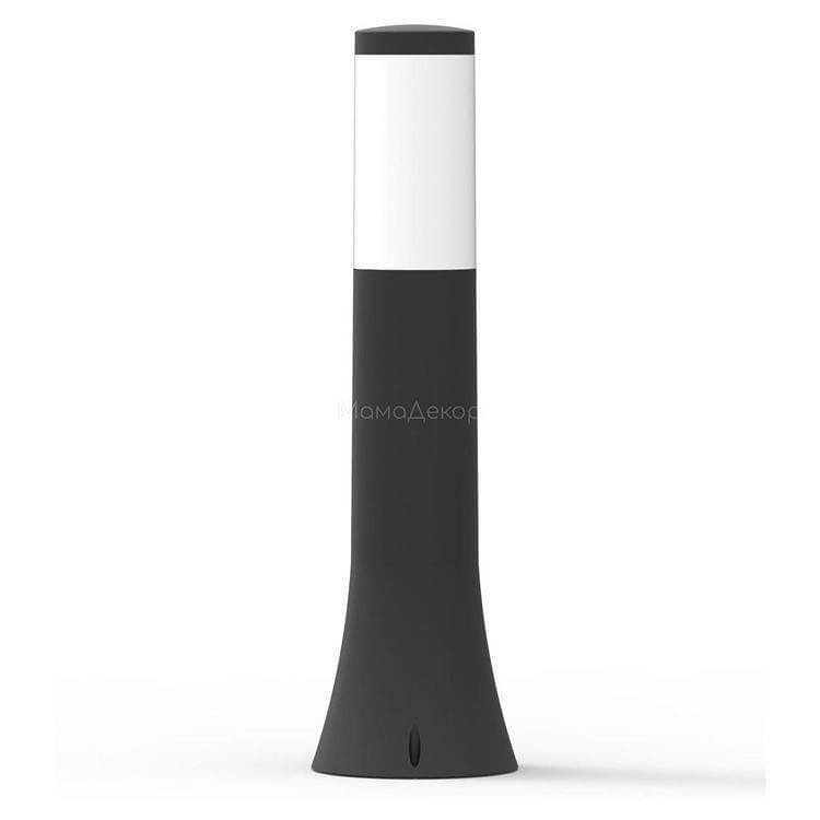Modern LED Outdoor Light with Black and White Cylindrical Design