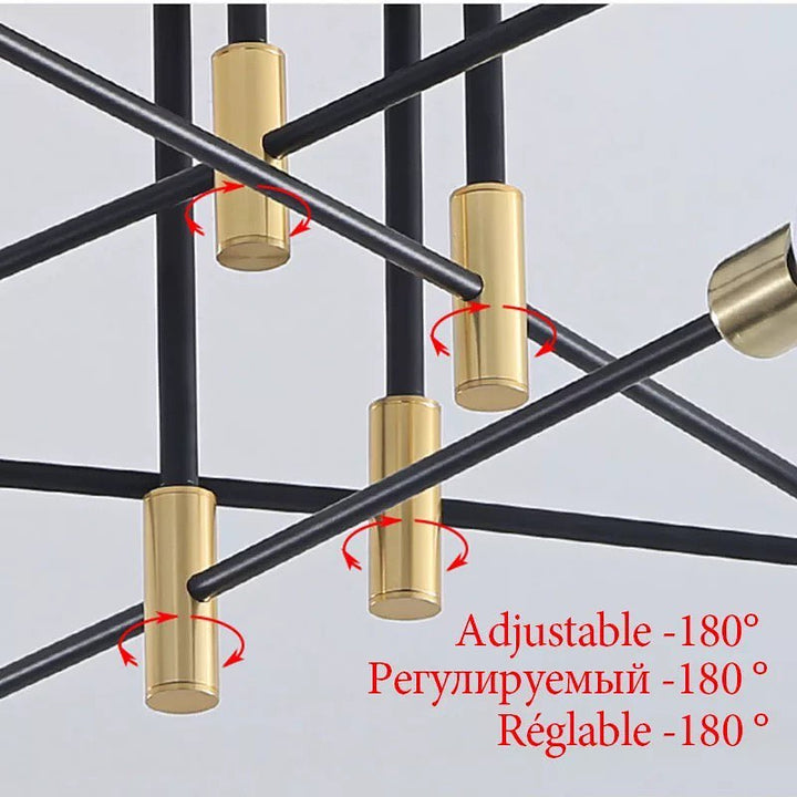 Modern Branch-Style Ceiling Light
