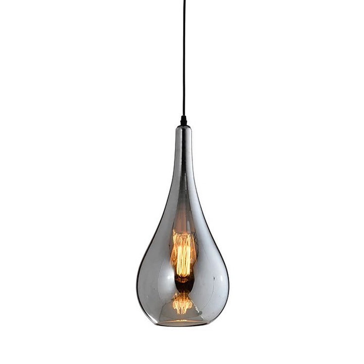 Modern Teardrop Pendant Lights with Mixed Glass Shades