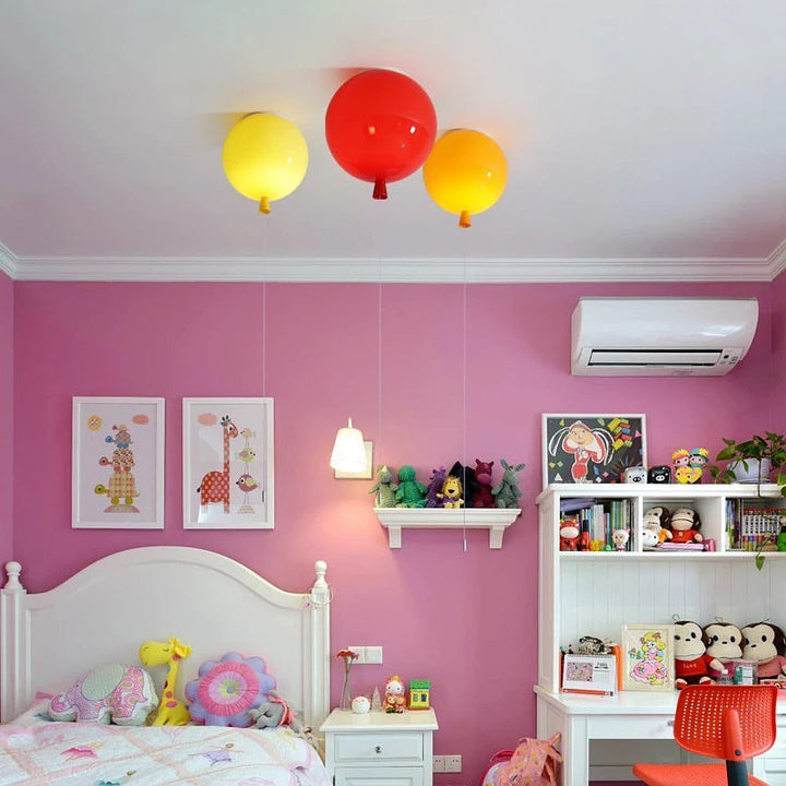 Playful Balloon Ceiling Lights - Multicolor for Kids Room