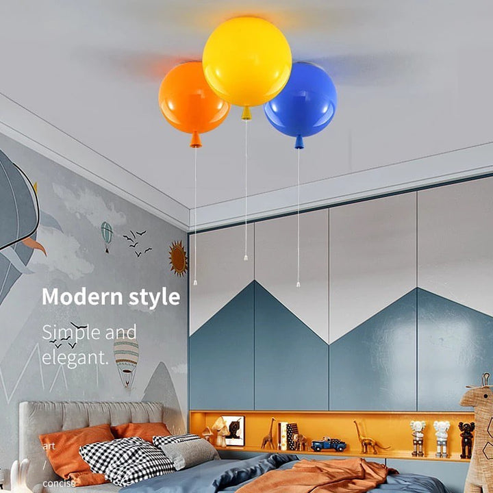 Playful Balloon Ceiling Lights - Multicolor for Kids Room