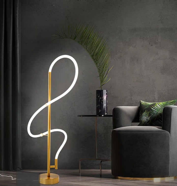 Modern Looped LED Floor Lamp
