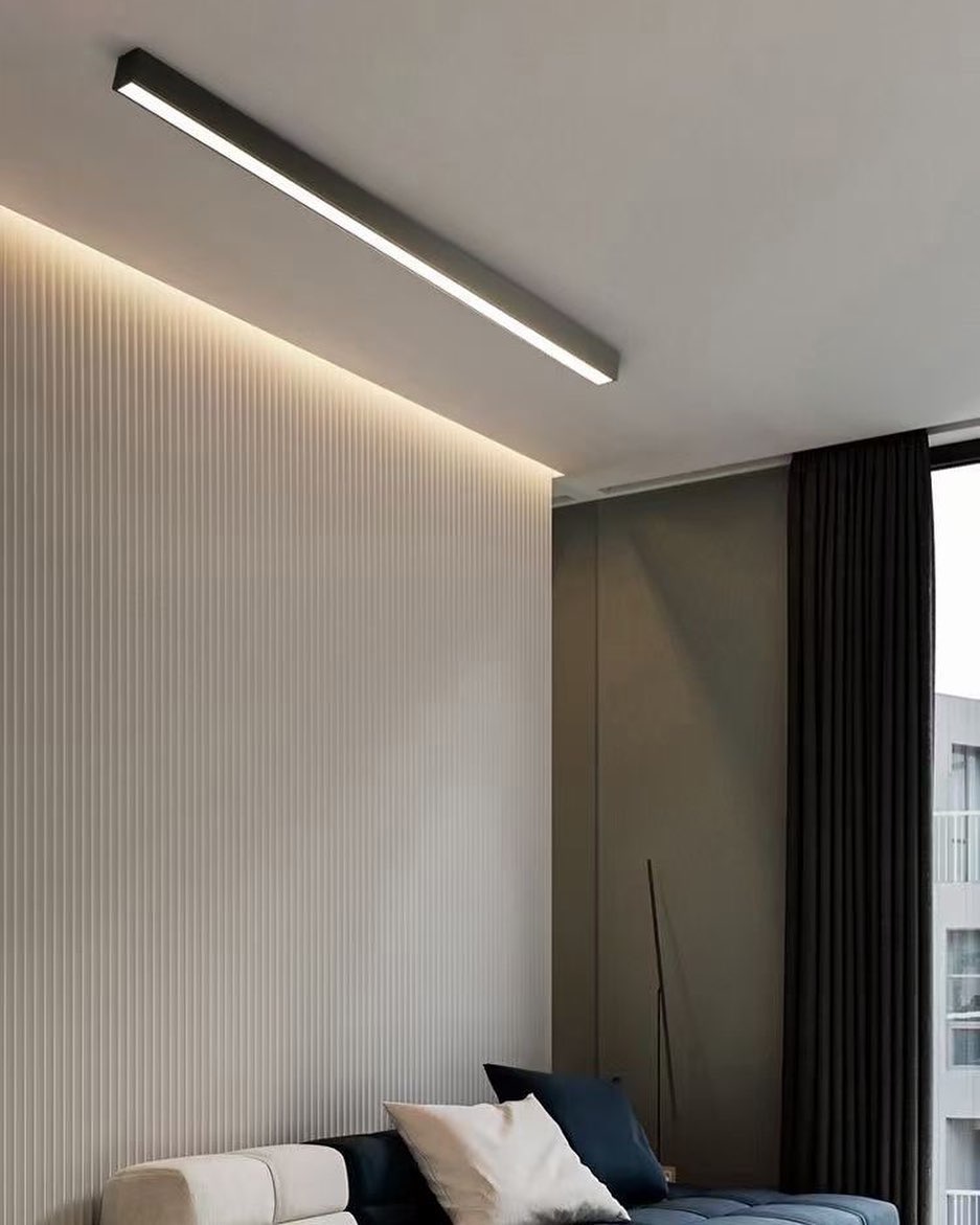 Modern Linear LED Ceiling Light for Minimalist Interiors