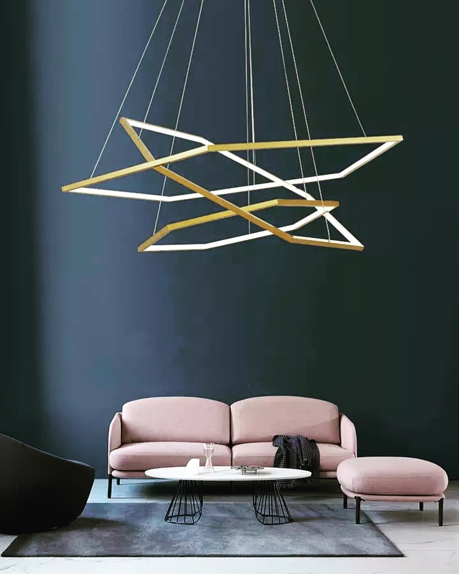 Vintage Globe Chandelier