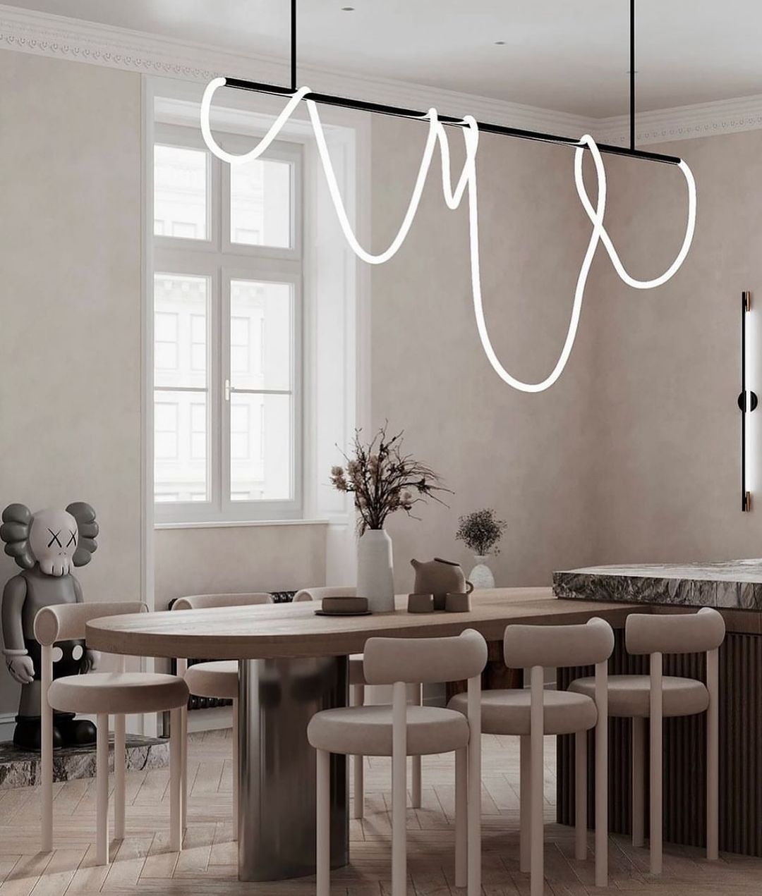 Modern Loop Pendant Light