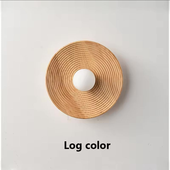 Rustic Woven Wall Sconce with Warm Ambient Glow