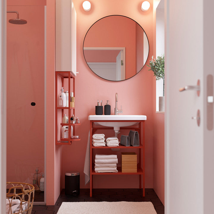 Mirage Round Metal Mirror
