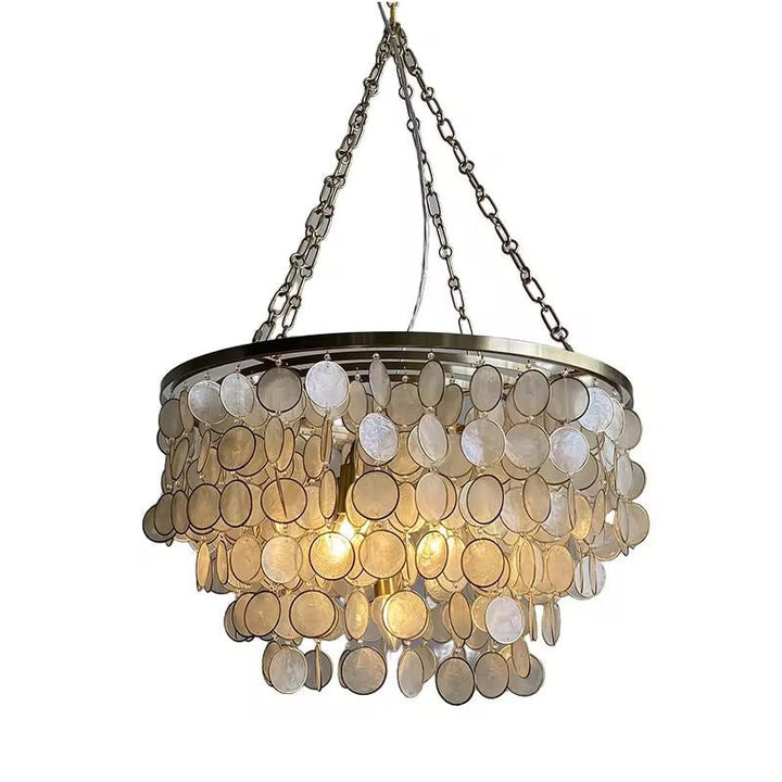 Elegant Shell Chandelier
