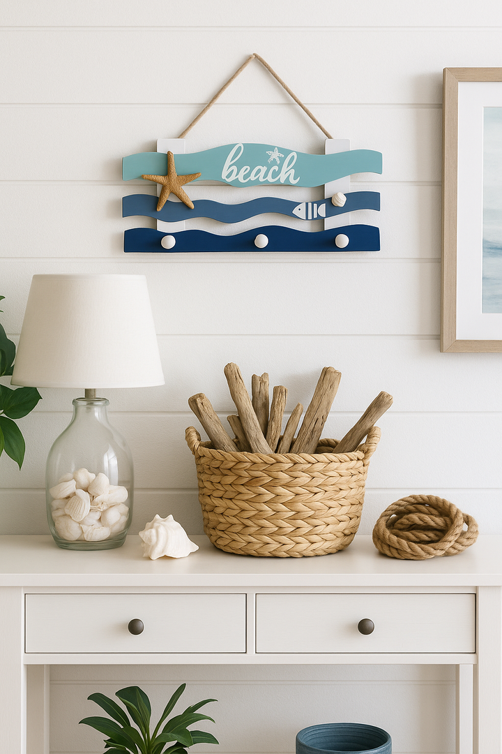 BeachHook - Beach-Themed Wall Hook Rack