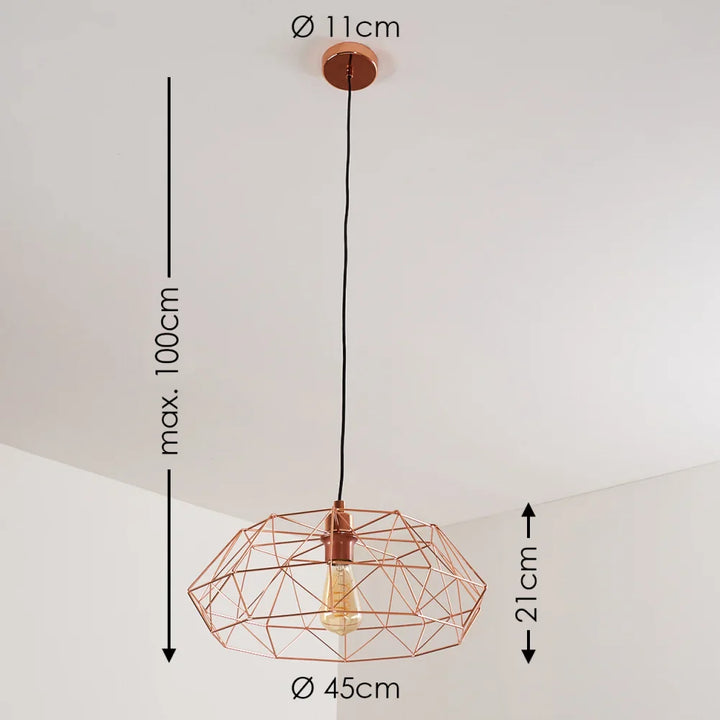 Geometric Pendant Light