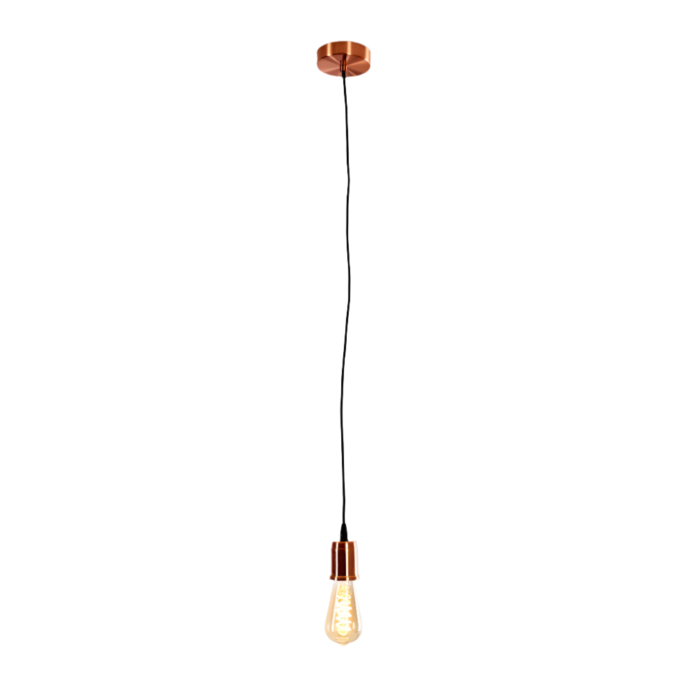 Minimalist Copper Pendant LightEnhance your interior with this minimal ...