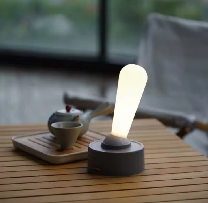 Modern rechargeable Fatis stick shape Sensitive LED Table Lamp