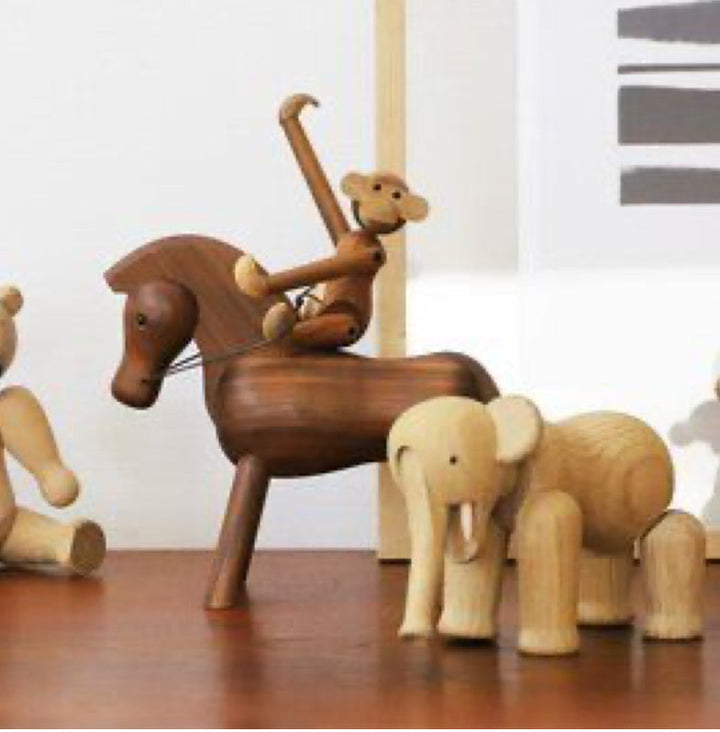 Wooden Horse Figurine