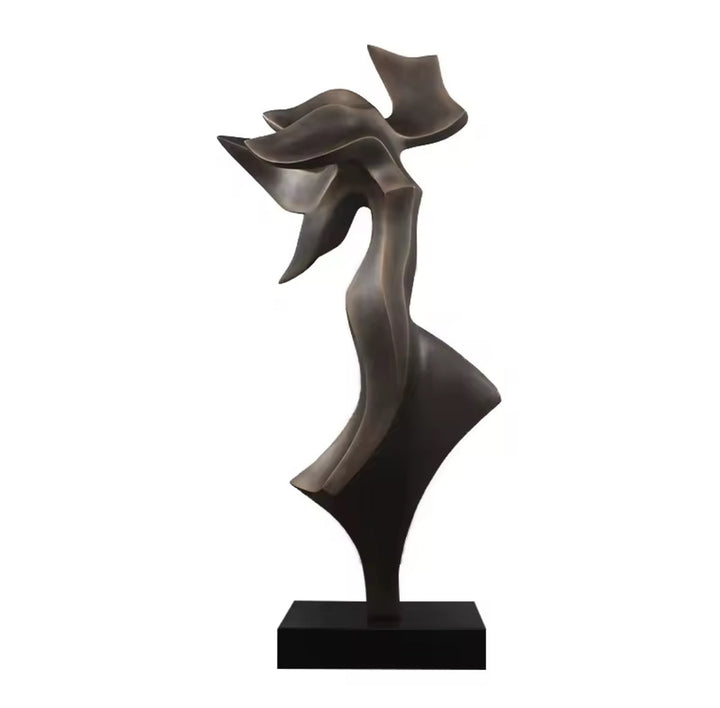 FlowForm - Abstract Bronze finish Resin Sculpture