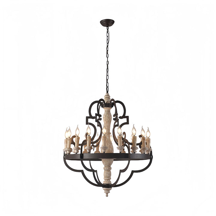 Grand Rustic Chandelier