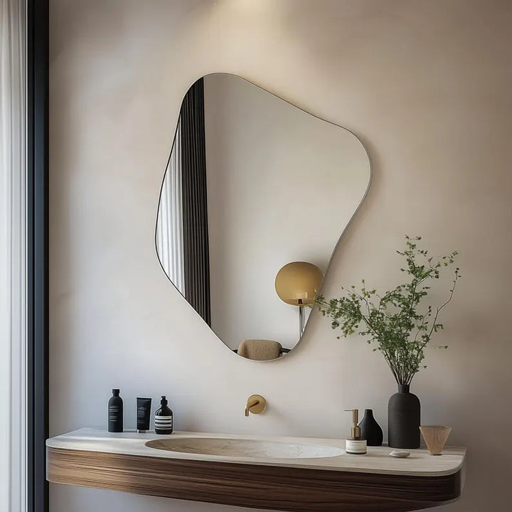FlowForm - Asymmetric Frameless Wall Mirror