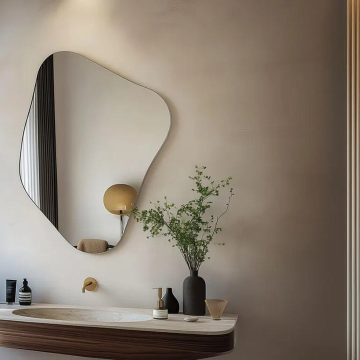 FlowForm - Asymmetric Frameless Wall Mirror