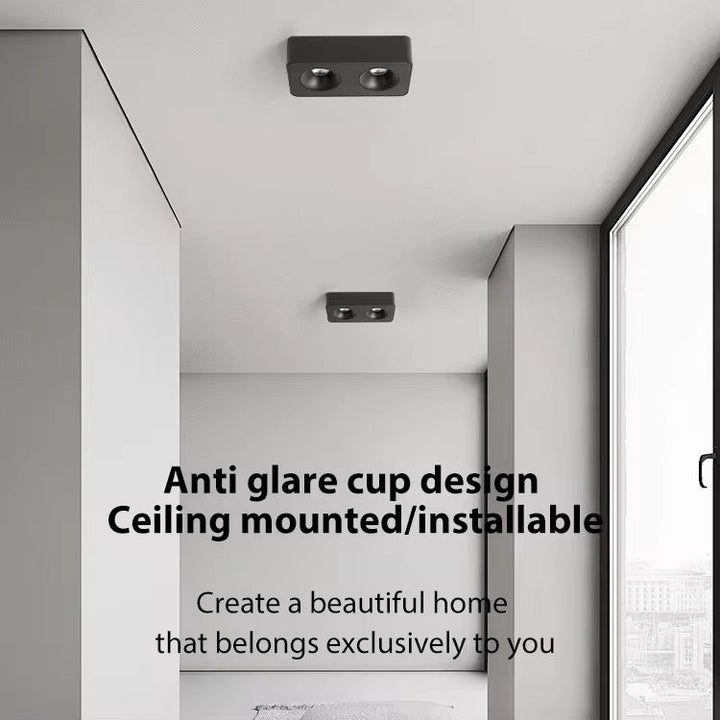 Modern Square Ceiling Spotlights