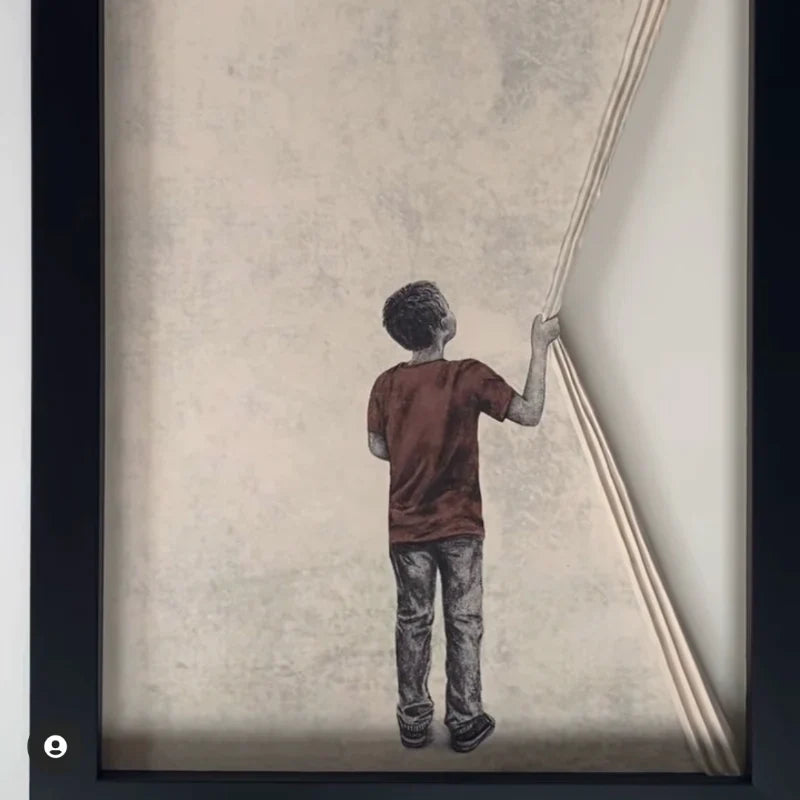 modern framed wall decor artwork for home or office