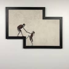 modern framed wall decor artwork for home or office