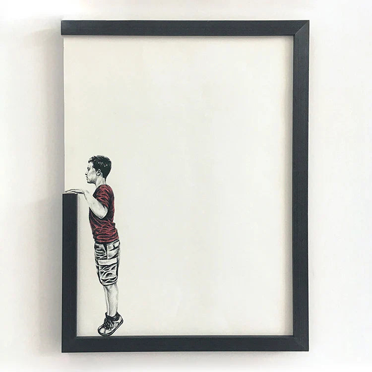 modern framed wall decor artwork for home or office