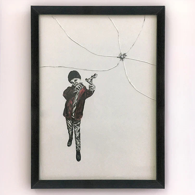 modern framed wall decor artwork for home or office