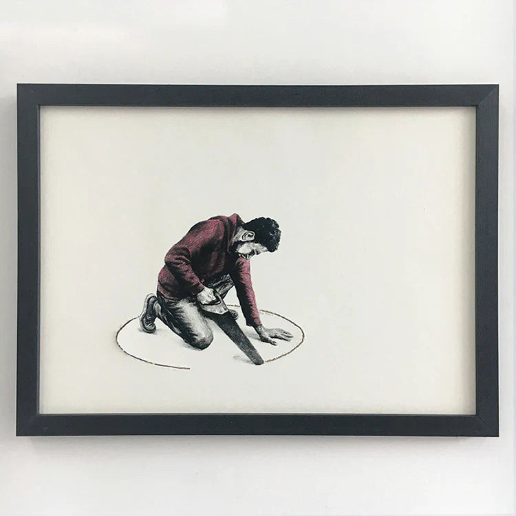 modern framed wall decor artwork for home or office