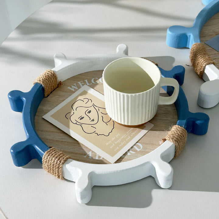 Nautical "Welcome Aboard"  Tray