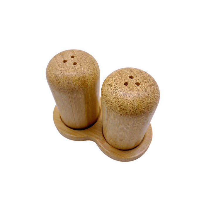 Bamboo Salt & Pepper Shaker Set