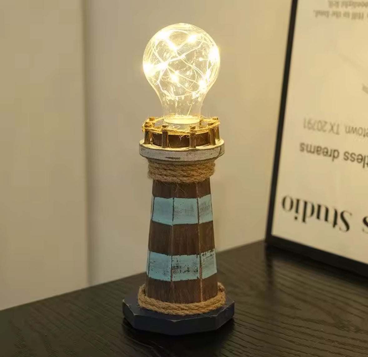 Lighthouse Accent Table Lamp - Coastal-Inspired Lighting for Your Home ...
