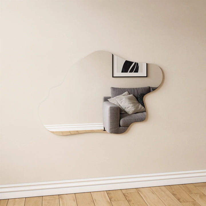 Island - Abstract Island LED Mirror