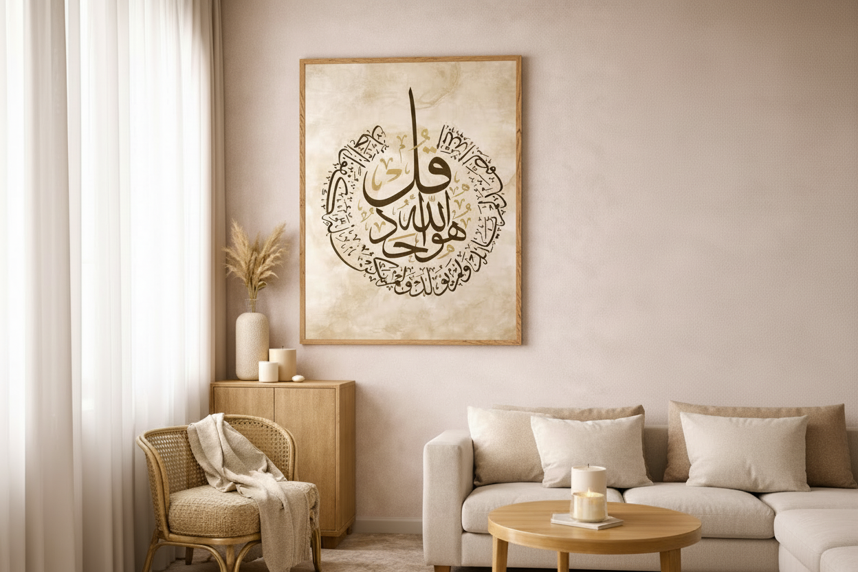 Islamic Calligraphy Wall Canvas Elegant Arabic Art For Homes Wadi Home islamic-calligraphy-wall-canvas-elegant-arabic-art-for-homes-wadi-home
