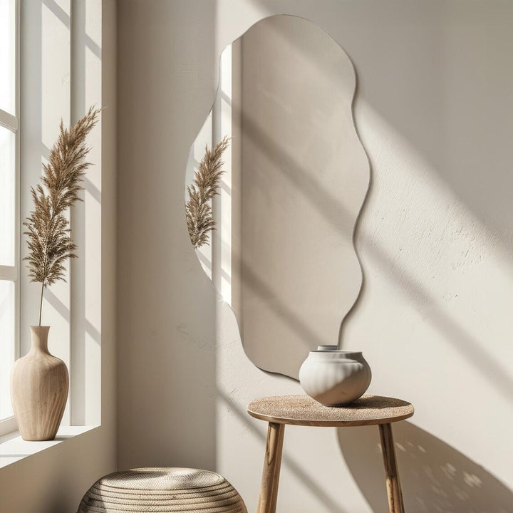 Ripple - Irregular Wall Mirror with Artistic Flow