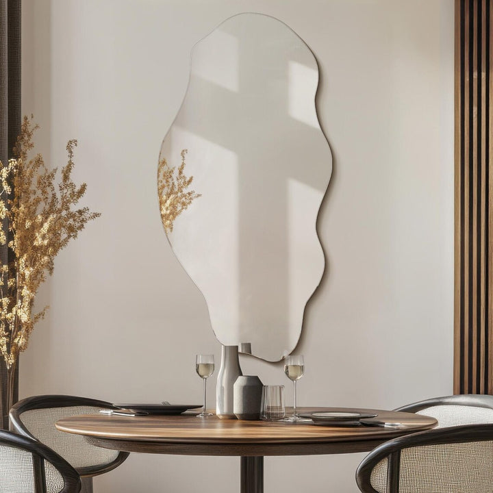 Ripple - Irregular Wall Mirror with Artistic Flow
