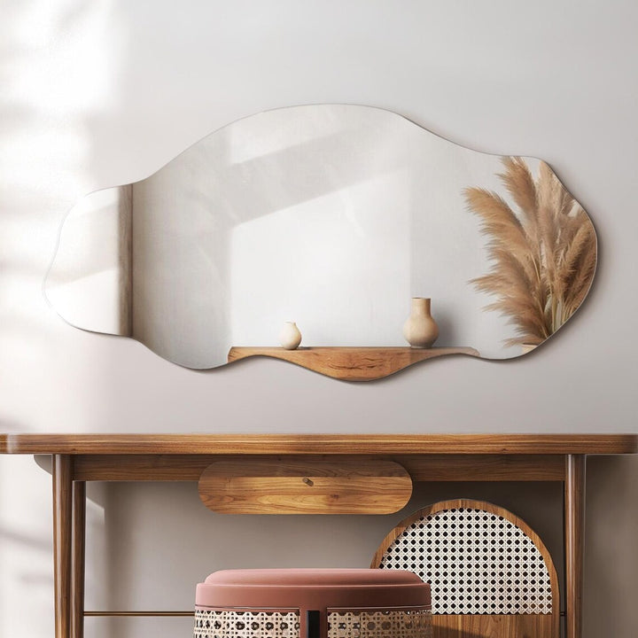 Ripple - Irregular Wall Mirror with Artistic Flow