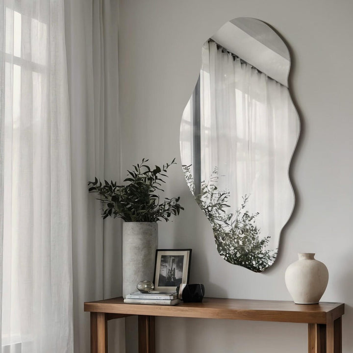 Ripple - Irregular Wall Mirror with Artistic Flow