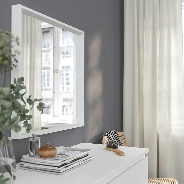 Wall mirror 65x65 White