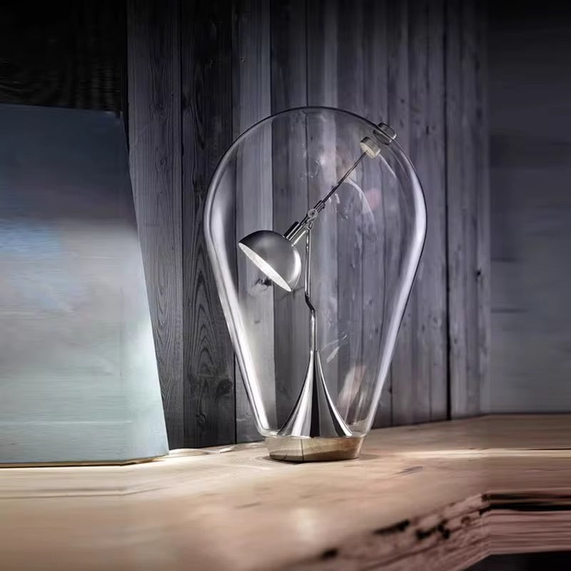 Modern Glass Dome Table Lamp