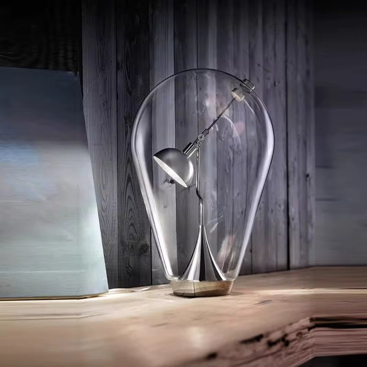 Modern Glass Dome Table Lamp