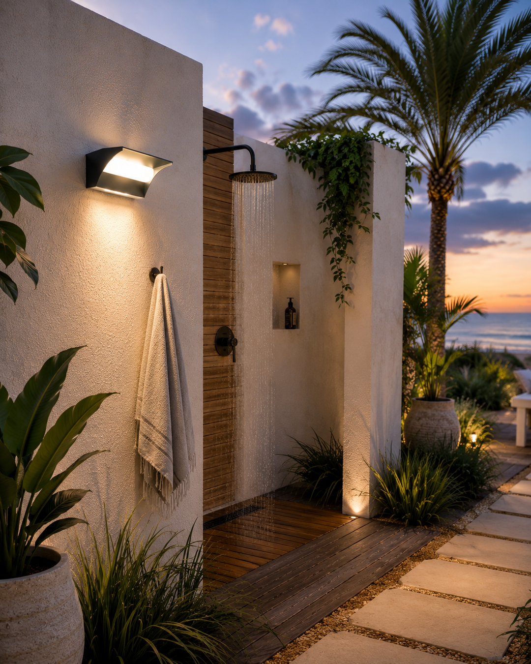 Modern Outdoor Wall Light