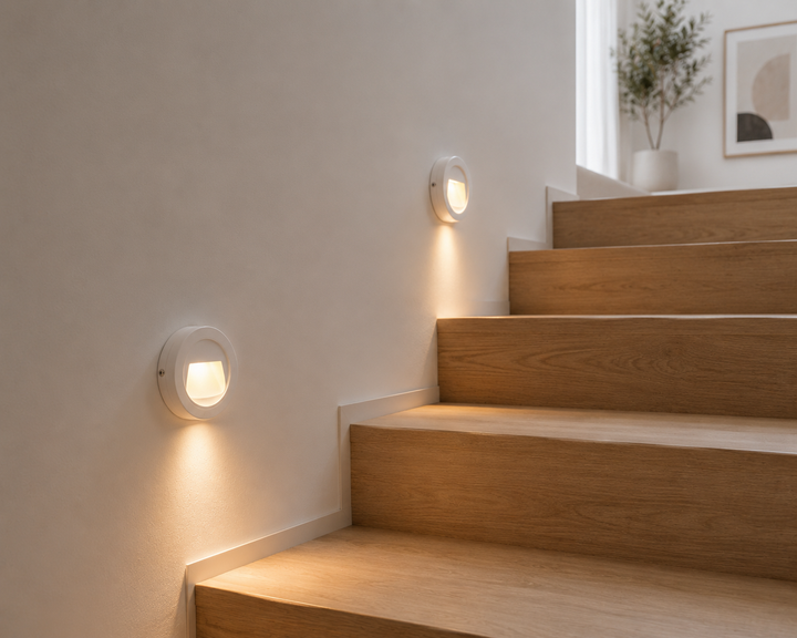 Luna Step Wall Light For Outdoor and Indoor applications