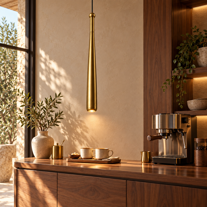 Slim Cone Pendant Light