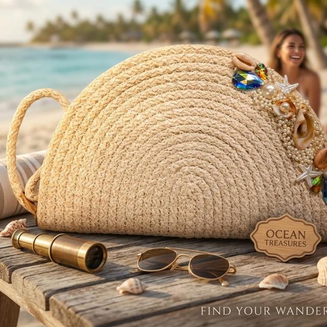 Ocean Treasure Clutch