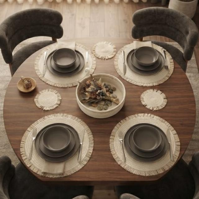 Coaster Set Round